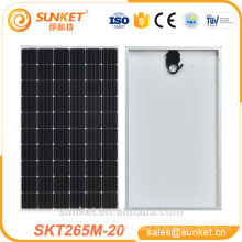 Panel solar fotovoltaico mono de alta eficiencia 265w